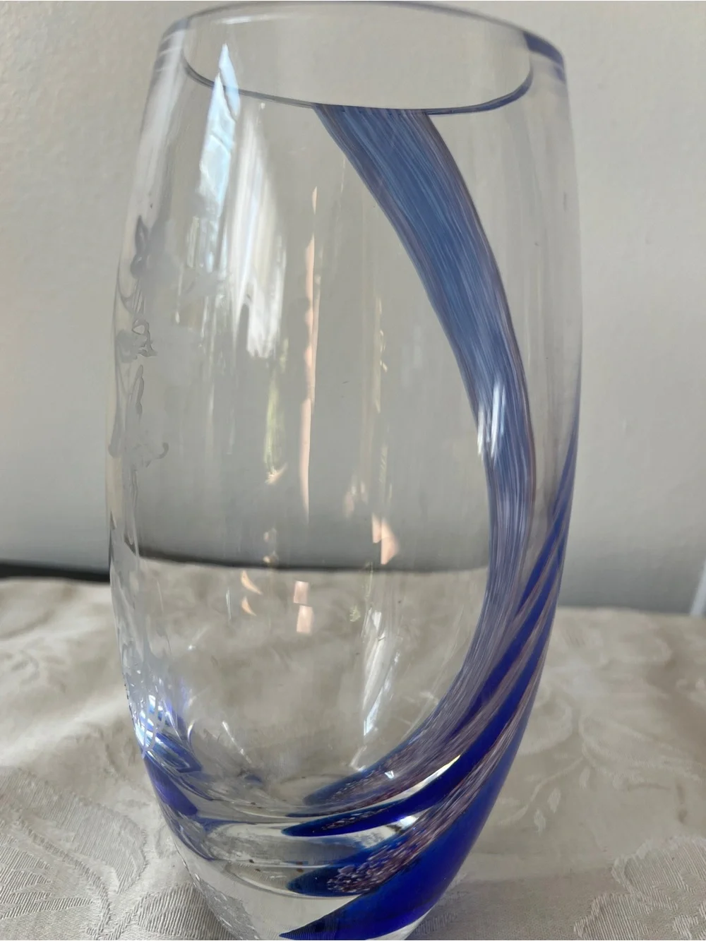 Lenox - Swirls Of Spring Butterfly Vase